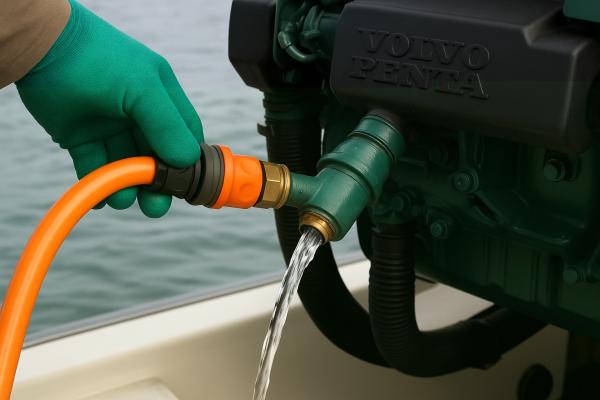 How to Flush and Protect Your Volvo Penta After Every Saltwater Adventure