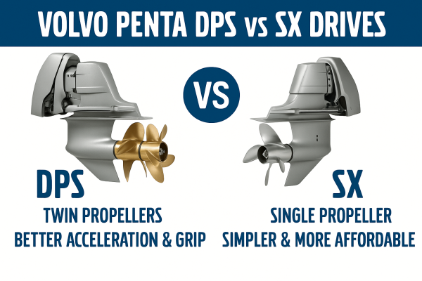 Volvo Penta DPS vs. SX Drives