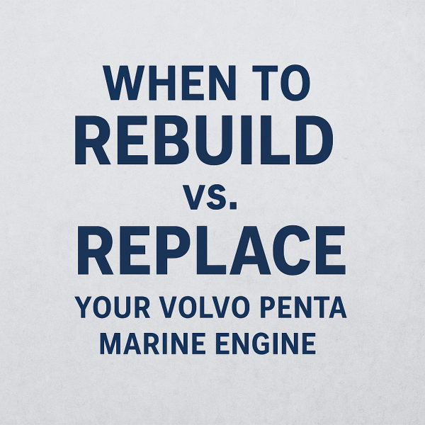 When to Rebuild vs. Replace Your Volvo Penta Marine Engine